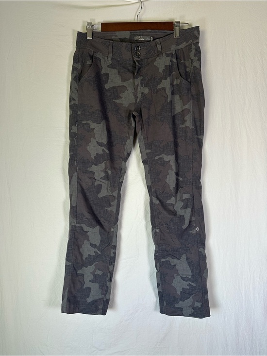 Prana Pants - Prana Dark Gray Patterned camo Women's Pants